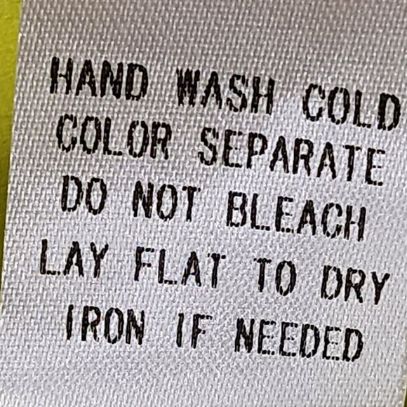 Betsey's Boutique Shop Bright Yellow Slit Clasp Front Closure Blouse Tank Size M - Picture 16 of 16